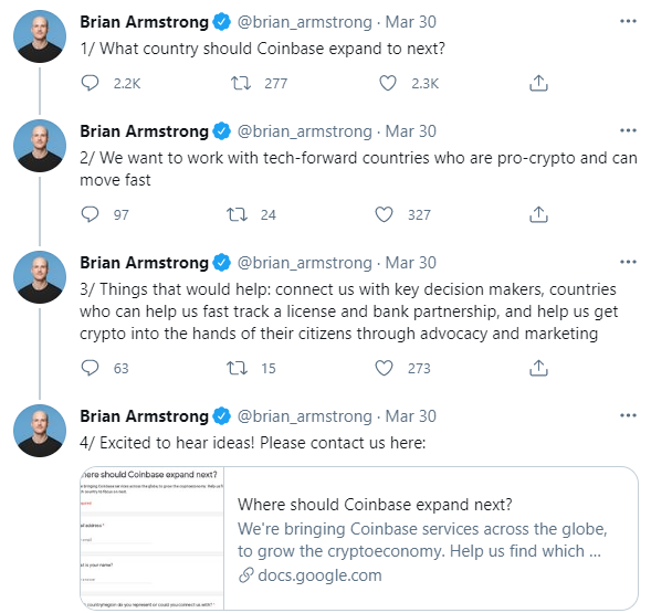 brian armstrong coinbase