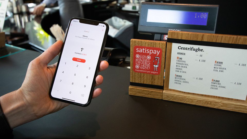 satispay paga con qrcode